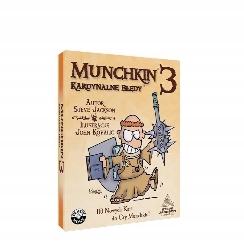 Gra Munchkin 3 Kardynalne Błędy Dodatek