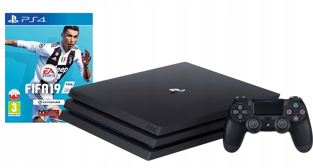 OUTLET Konsola Sony PlayStation 4 PRO 1TB + FIFA19