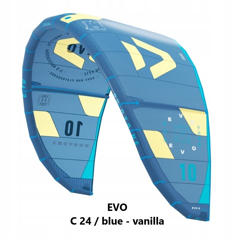 Latawiec DUOTONE EVO 13m C24 blue / vanilla