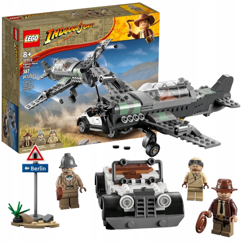 LEGO INDIANA JONES ZESTAW POŚCIG MYŚLIWCEM 77012