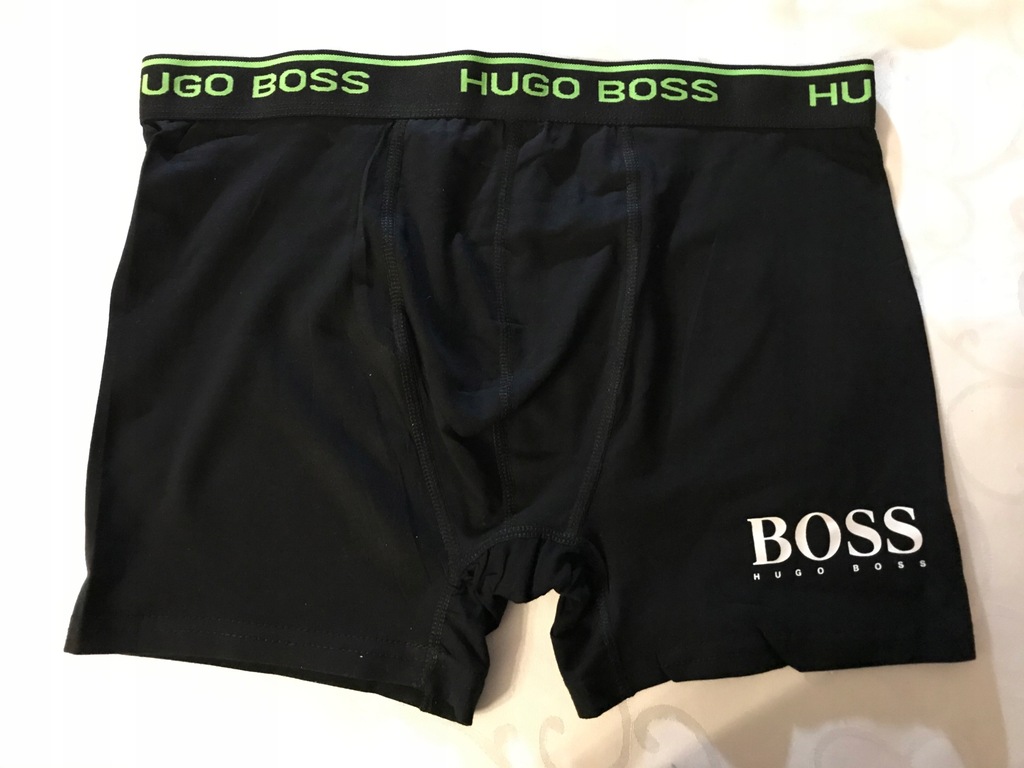 Hugo boss eleganckie bokserki męskie bawełniane