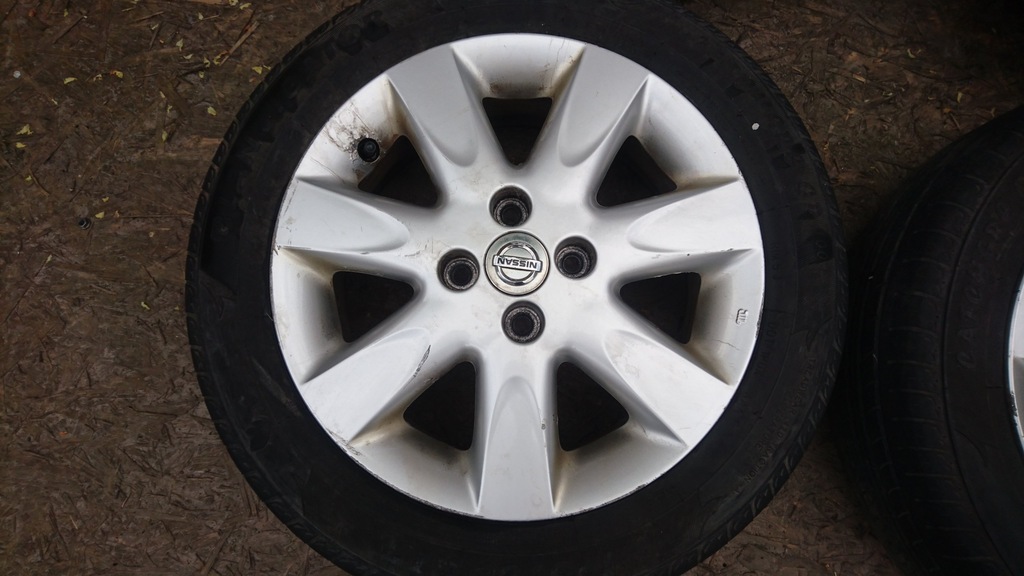 Nissan micra koła felgi z oponami 175/65R15 7360251245