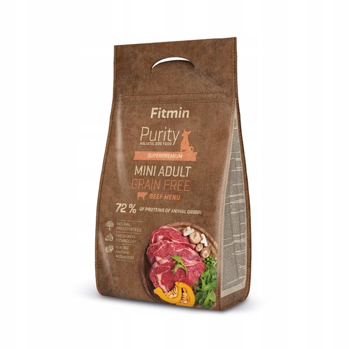 FITMIN dog Purity GF Adult Mini Beef 0,8kg