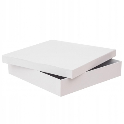Pudełko tekturowe 33,5 x 33,5 x 6,5 cm biały