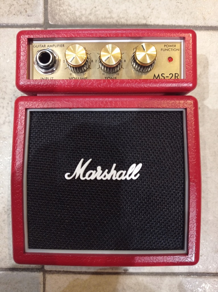 Marshall MS-2R Micro Amp Red - mini wzmacniacz gitarowy - sklep