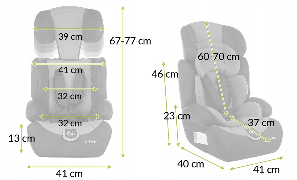 Купить АВТОКРЕСЛО KINDERSAFETY 9-36 КГ N-LINE: отзывы, фото, характеристики в интерне-магазине Aredi.ru