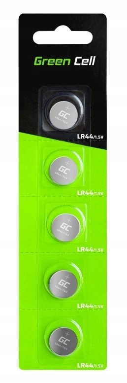 Litowa Green Cell LR44 5 szt.