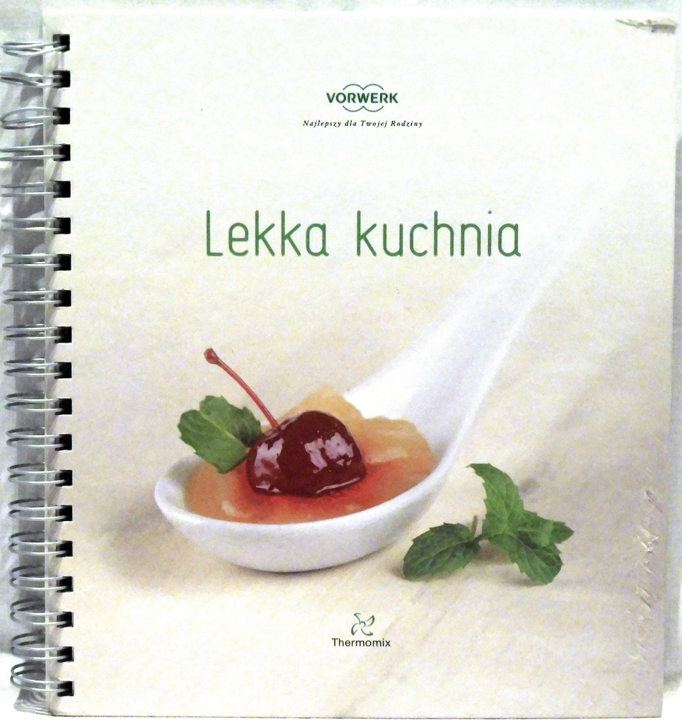 KSIĄŻKA THERMOMIX VORWERK LEKKA KUCHNIA NOWA