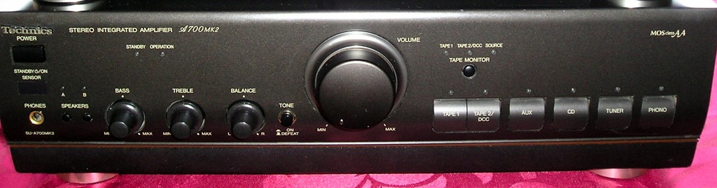 Wzmacniacz Technics SU-A 700 Mk2 80W czarny stereo
