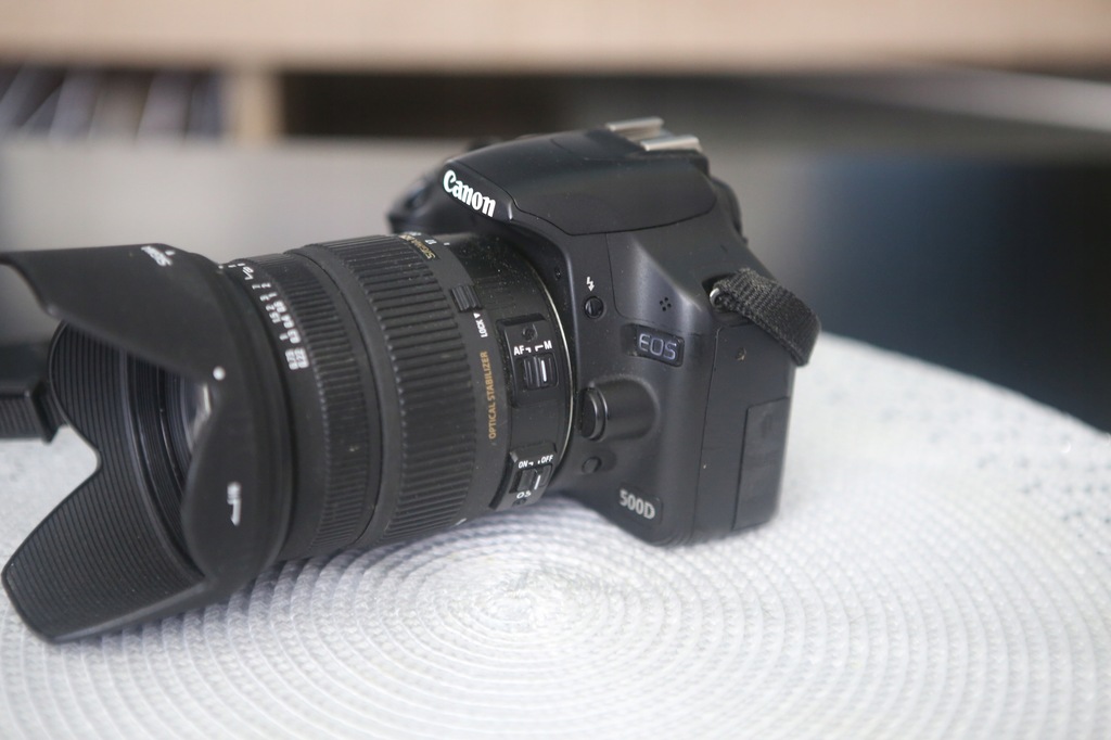 Canon 500D + Sigma 17-70mm F2.8-4 DC Macro OS HSM