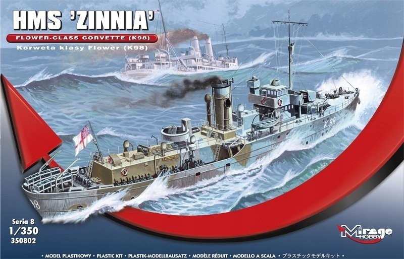 HMS "ZINNIA" Brytyjska Korweta K98