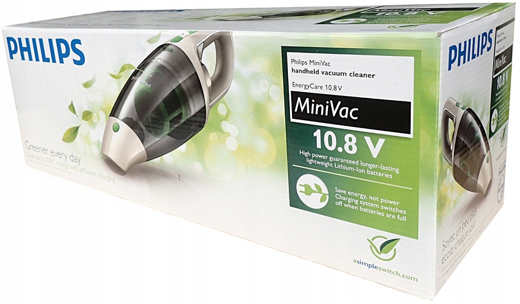 Philips FC6148/01 Odkurzacz bezprzewodowy ręczny 7661128443