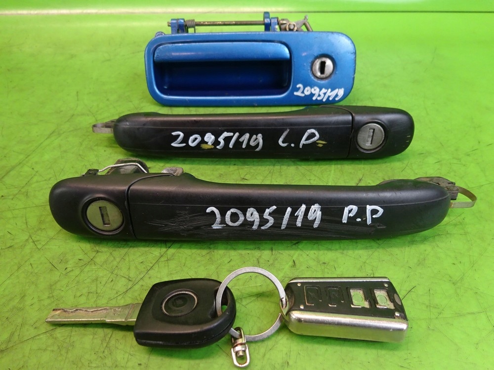 Klamka wkładka kluczyk zestaw VW POLO III LIFT 6N2