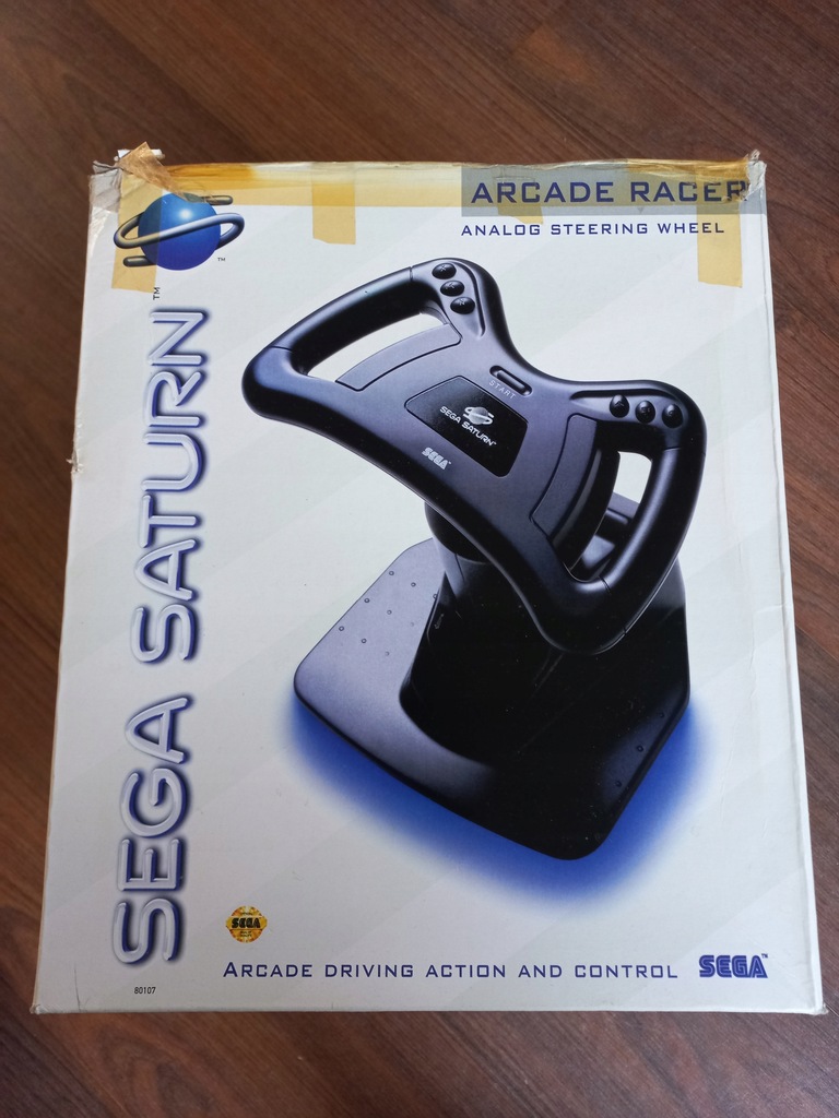 sega saturn Arcade Racer kierownica BOX
