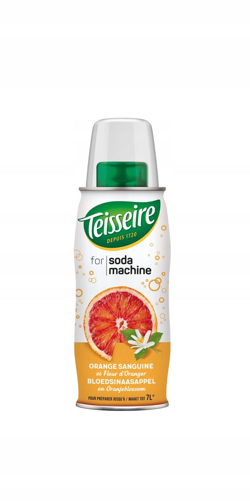 Soda stream koncentrat do wody syrop TEISSEIRE nabój butla Super cena!!