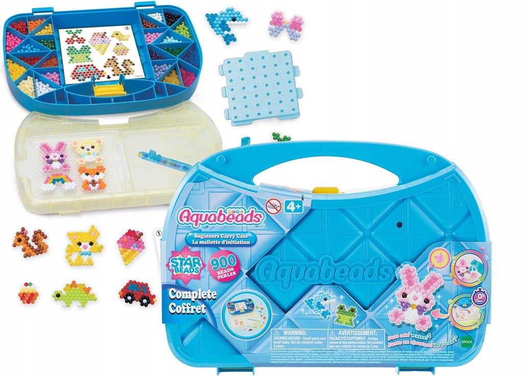 AquaBeads Zestaw Startowy z Walizeczką Koraliki 12693036164