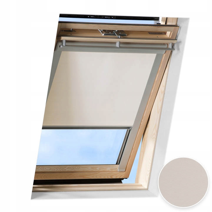 Roleta Dachowa Velux F06 kremowa WYPRZEDAŻ