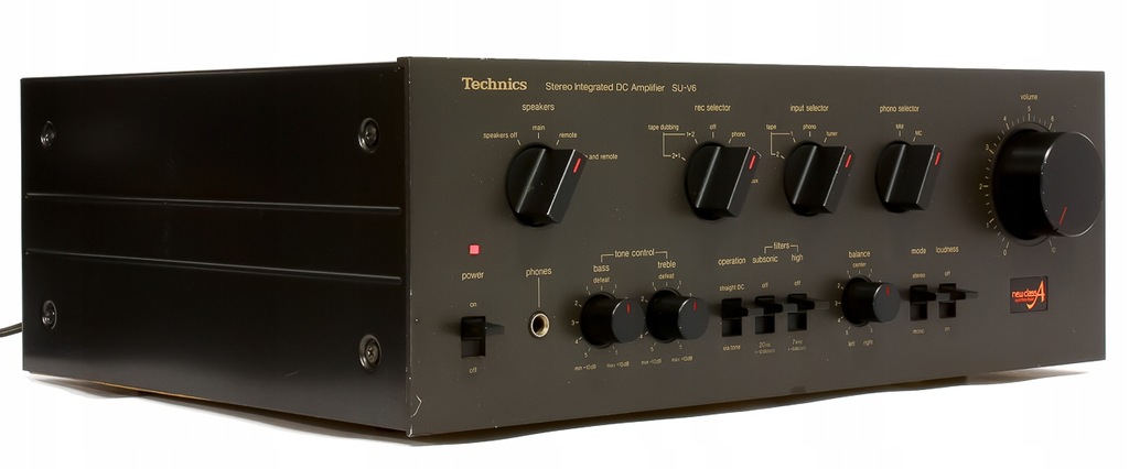 TECHNICS SU-V6 FLAGOWY WZMACNIACZ STEREO 760 WATT