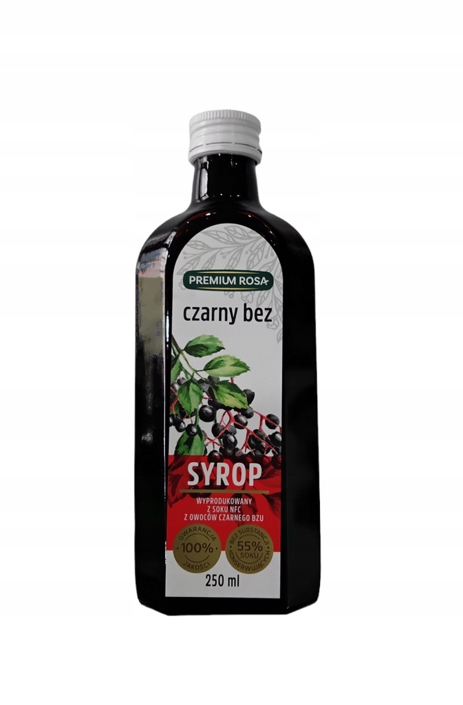 Syrop Czarny bez Premium Rosa 250 ml