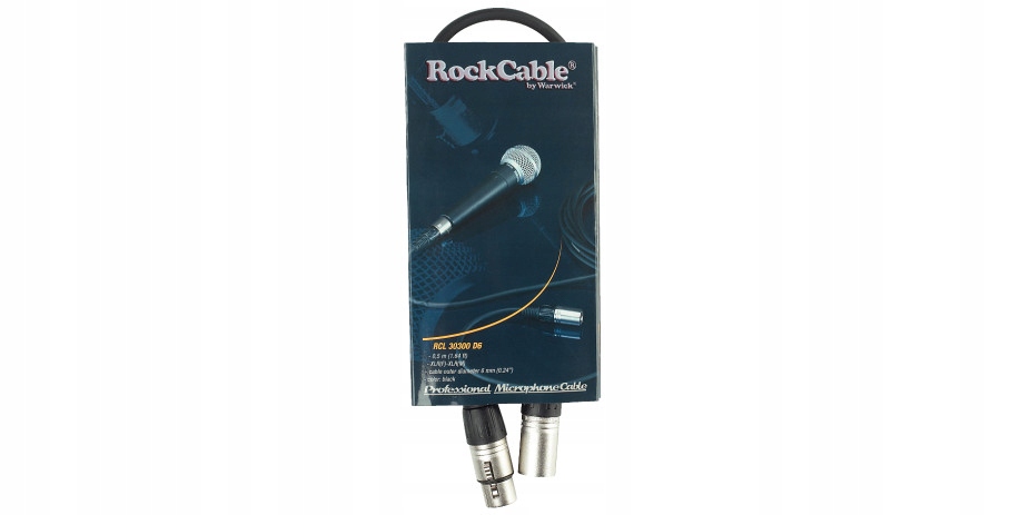 Kabel DMX Mikrofonowy Warwick 0.5m RCL 30300 D6