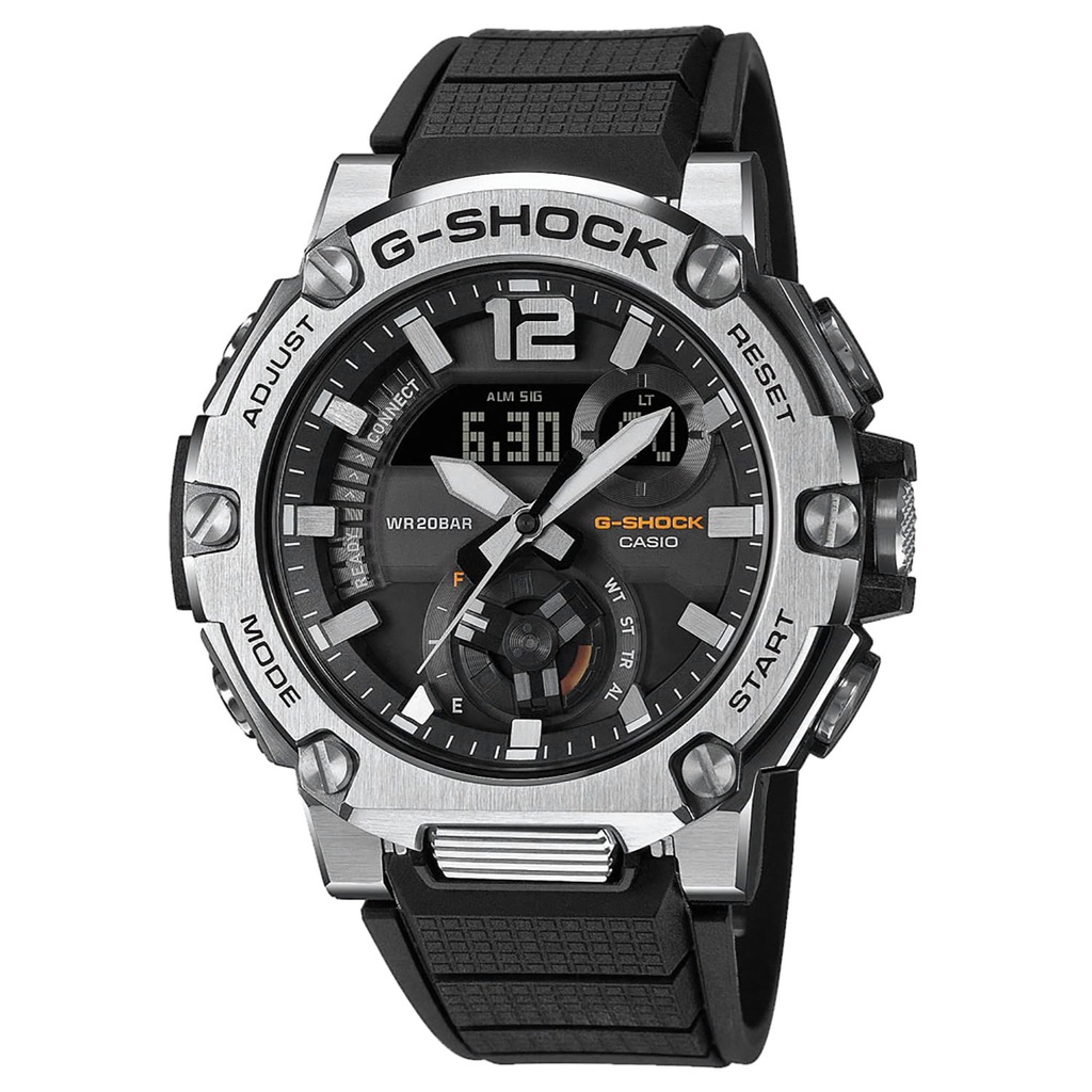 Zegarek CASIO G-Shock G-Steel GST-B300S-1AER - Bluetooth Solar [+GRAWER]