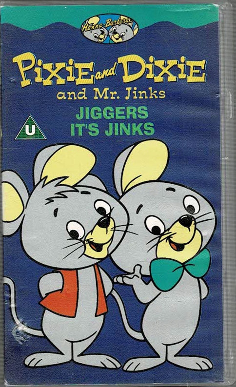 Pixie and Dixie Jiggers it's Jinks VHS
