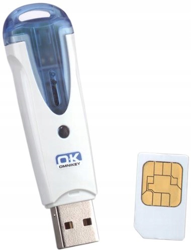 Czytnik kart Ominikey 6121 USB, podwójny interfejs