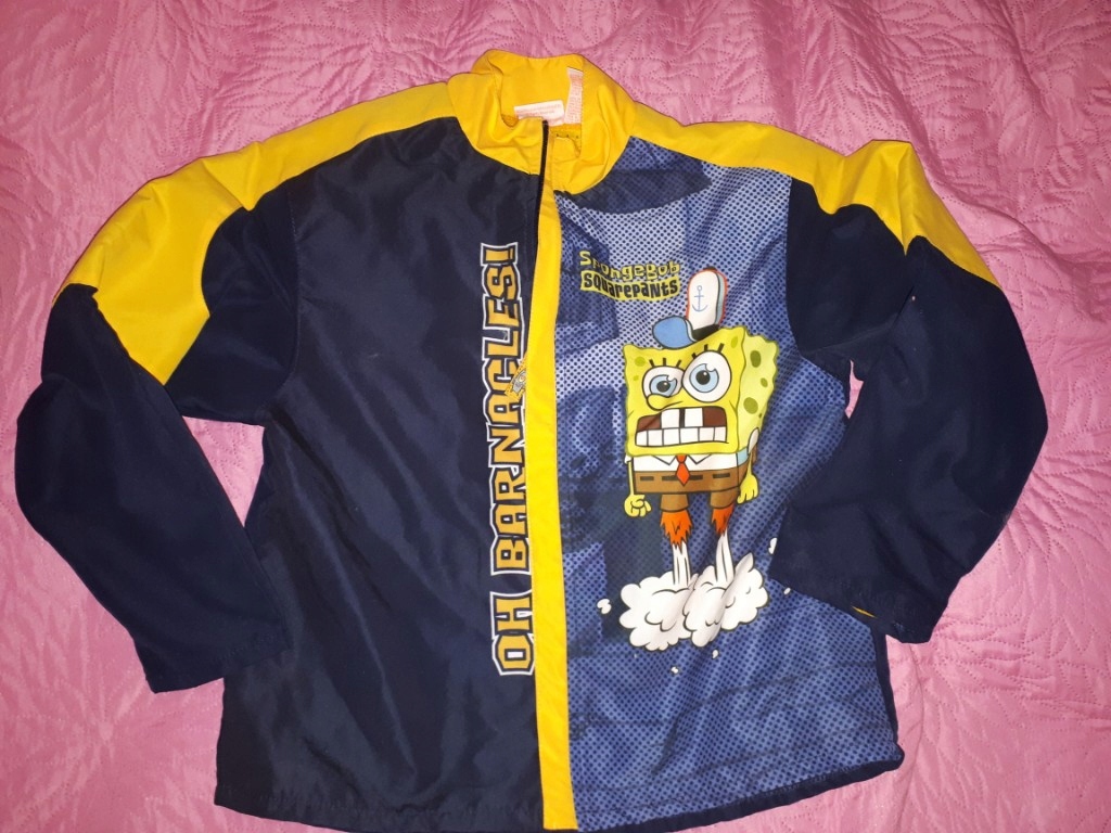 kurtka jeansowa spongebob zielona kurtka jeansowa spongebob zielona