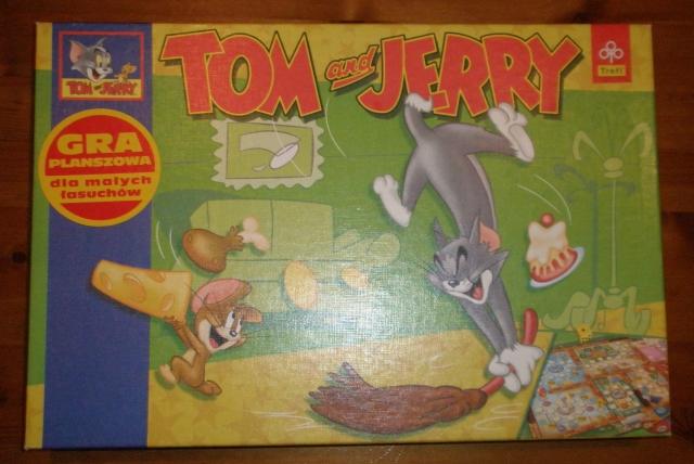 Gra planszowa dla małych łasuchów Tom & Jerry