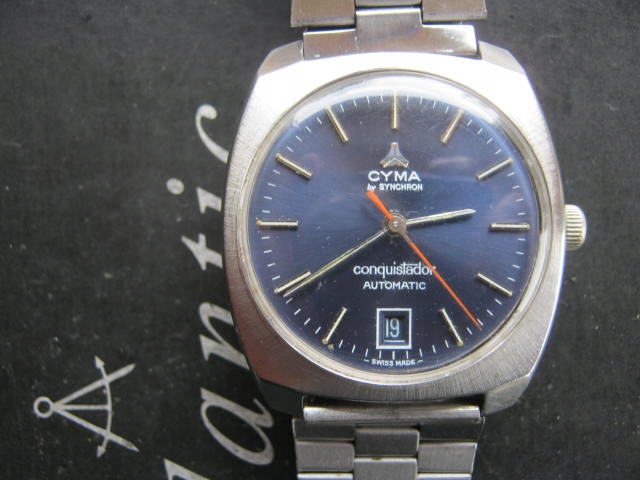 Cyma by store synchron conquistador automatic