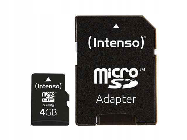 Купить КАРТА ПАМЯТИ INTENSO MICRO SD 4 ГБ SDHC КАРТА КЛАССА: отзывы, фото, характеристики в интерне-магазине Aredi.ru