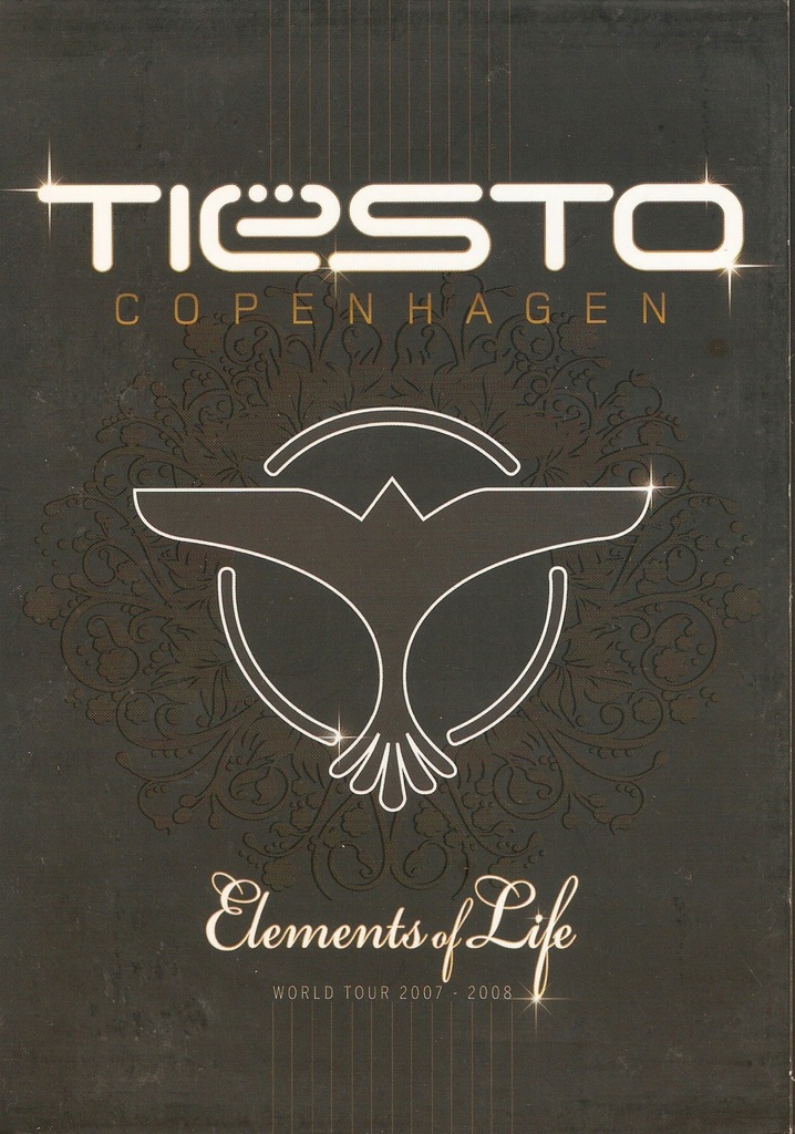 TIESTO: COPENHAGEN ELEMENTS OF LIFE (2DVD) BDB