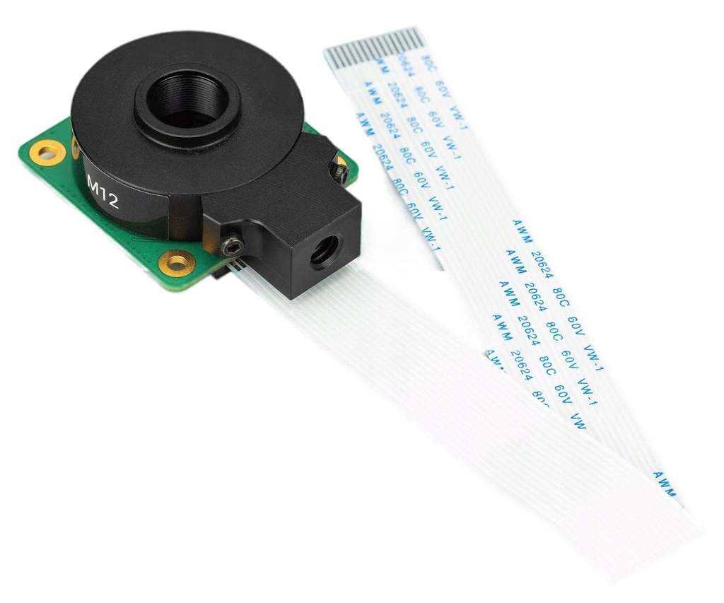 Raspberry Pi Kamera - mocowanie M12