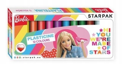 Plastelina Barbie - 12 kolorów