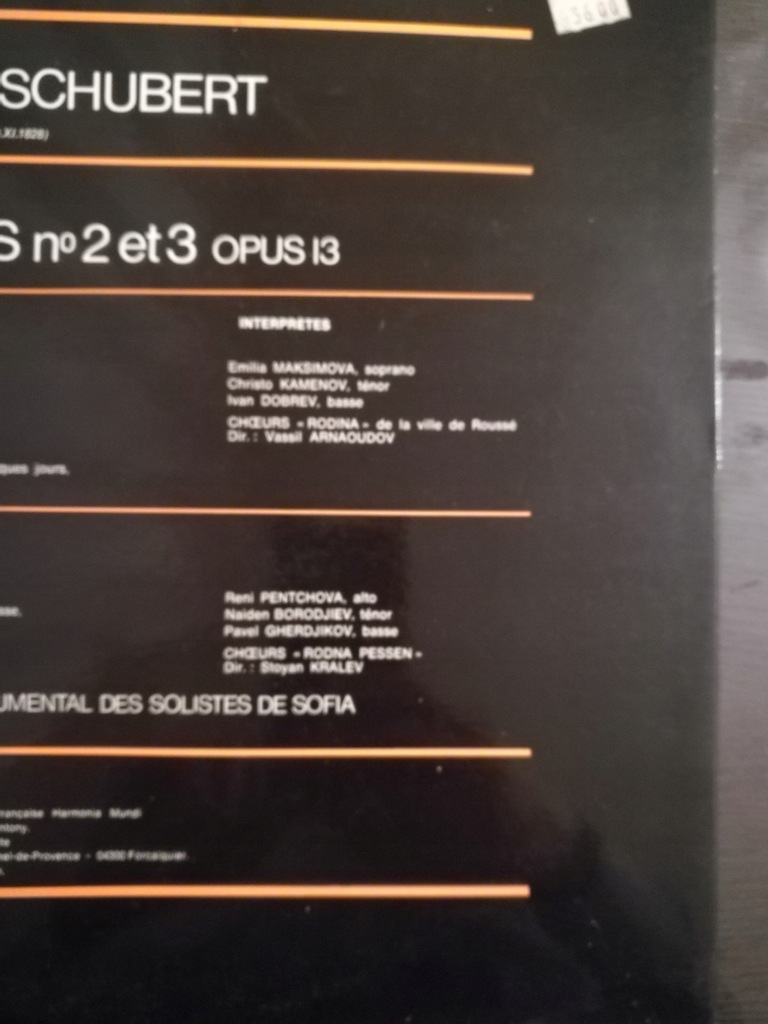 Купить ШУБЕРТ Мессе 2 и 3 КАЗАНДИЕВ Harmonia Mundi: отзывы, фото, характеристики в интерне-магазине Aredi.ru