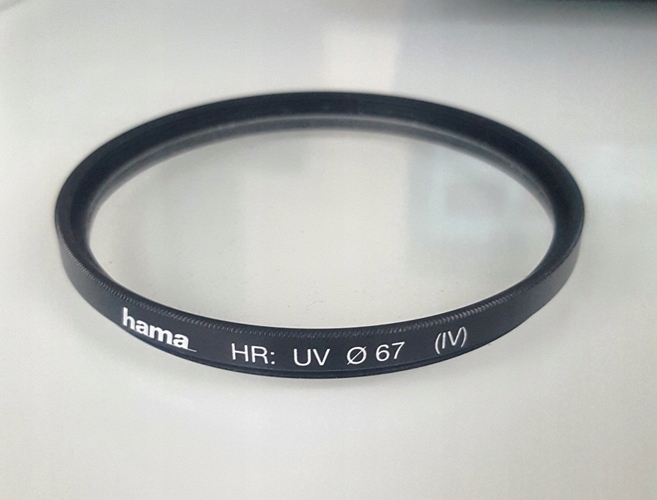 Filtr Hama HR: UV (IV) 67 mm- Faktura