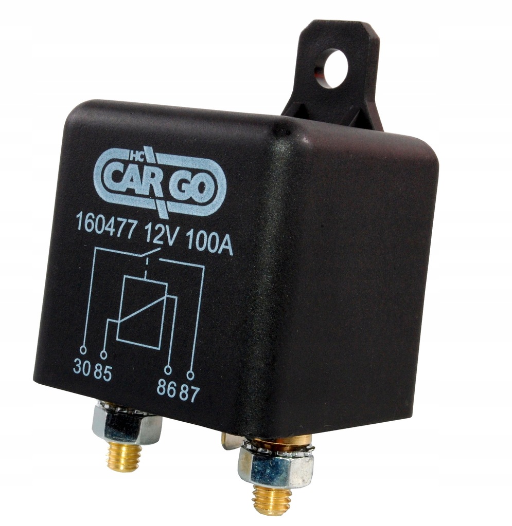Nowy Przekaźnik dużej mocy 12V 100A (180A) CARGO