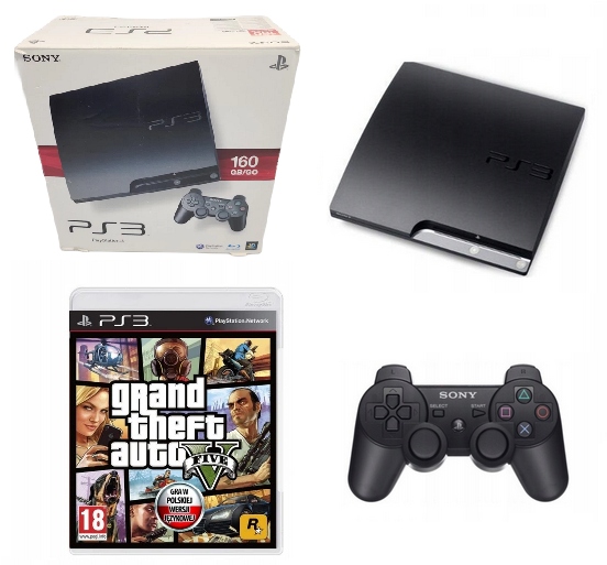 Konsola Sony Playstation 3 Slim 160 GB Karton
