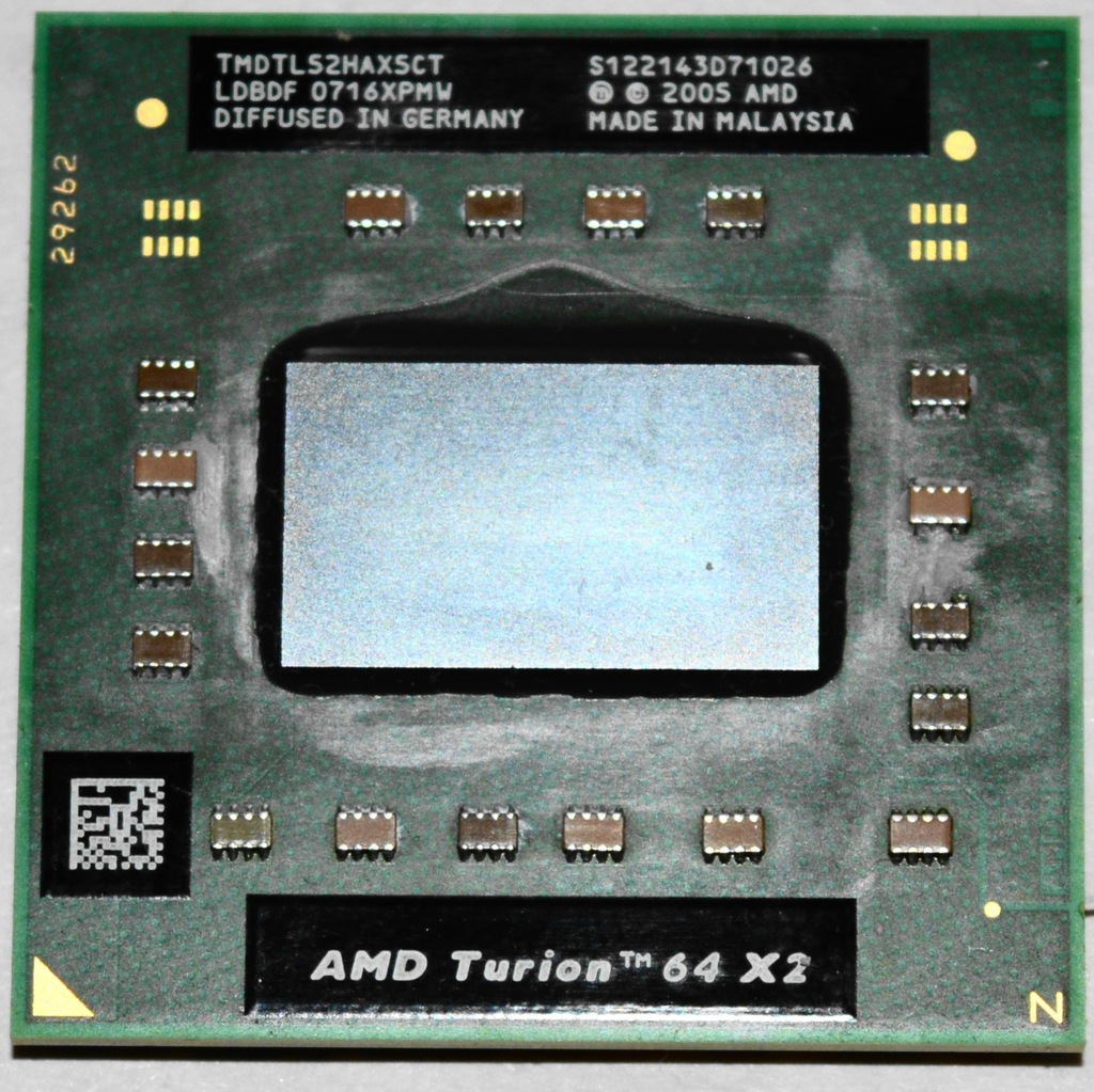 Proc. AMD Turion 64 X2 Mobile TL-52 TMDTL52HAX5CT
