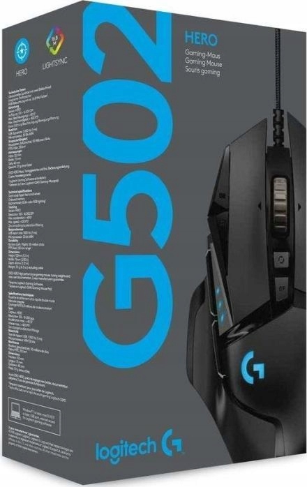 Купить Проводная игровая мышь LOGITECH G502 HERO 16k: отзывы, фото, характеристики в интерне-магазине Aredi.ru