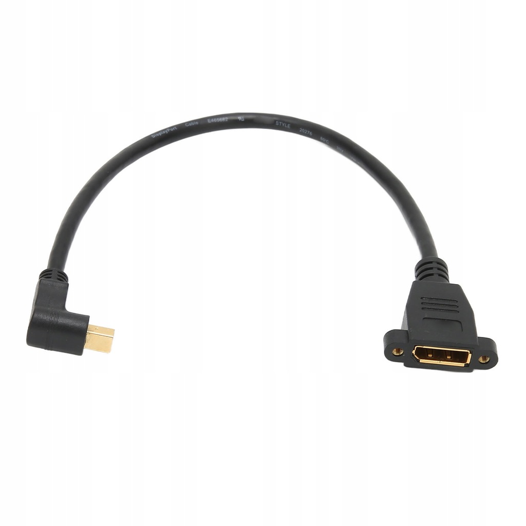 DP żeński na Mini DP męski kabel podwójny otwór
