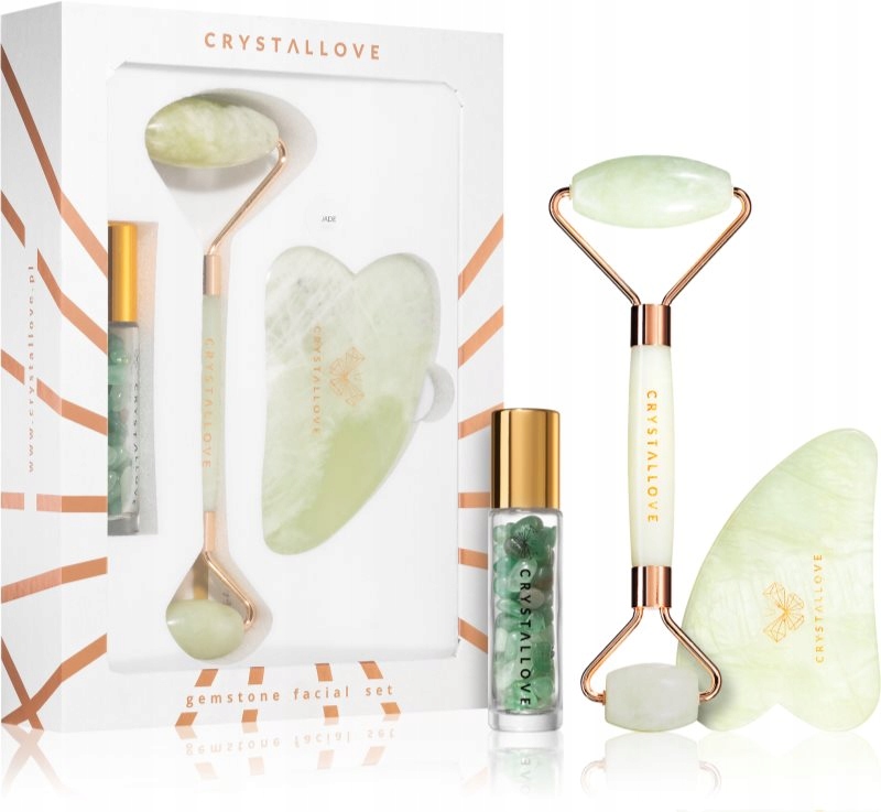 Crystallove Jade Beauty Set zestaw do pielęgnacji skóry