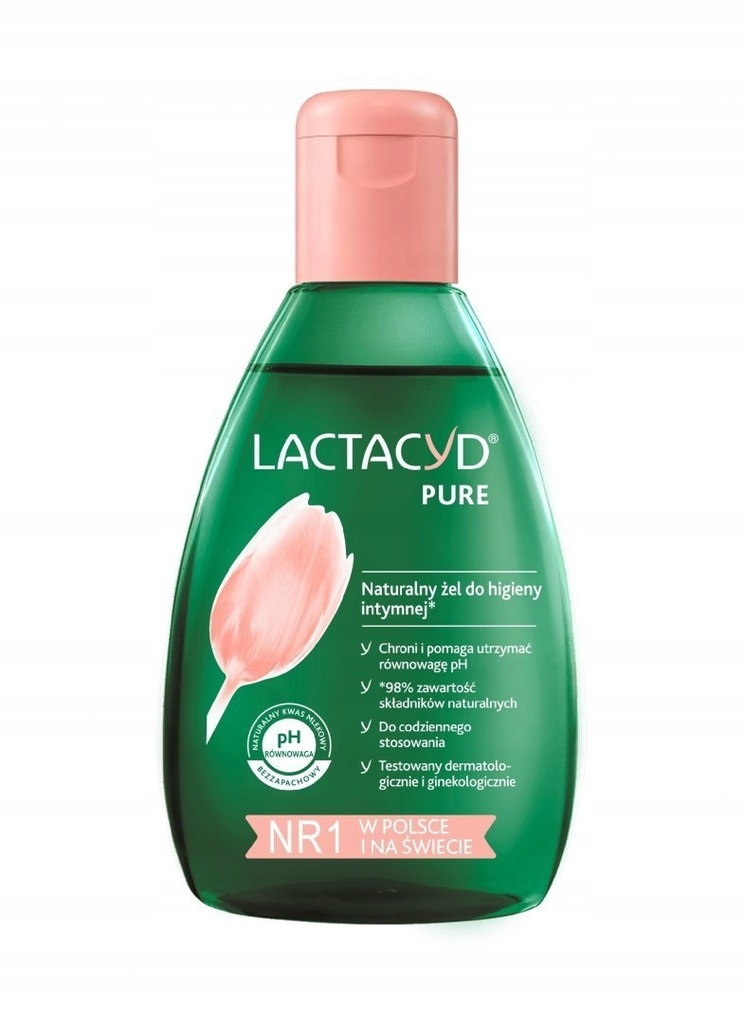 Lactacyd Pure Naturalny Żel do higieny intymnej 20