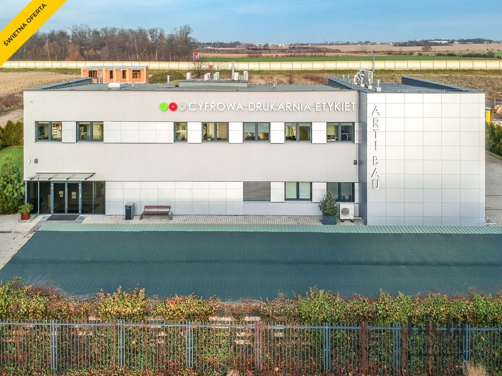 Magazyny i hale, Ślęza, Kobierzyce (gm.), 607 m²