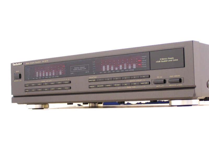 Korektor graficzny z analizatorem widma Technics SH-GE70 Zadbany sprawny