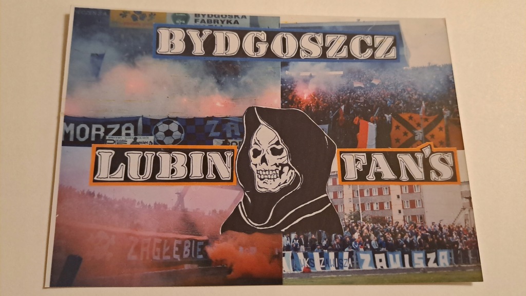 ZAGŁĘBIE LUBIN ZAWISZA BYDGOSZCZ ZDJĘCIE KIBICE HOOLIGANS ULTRAS