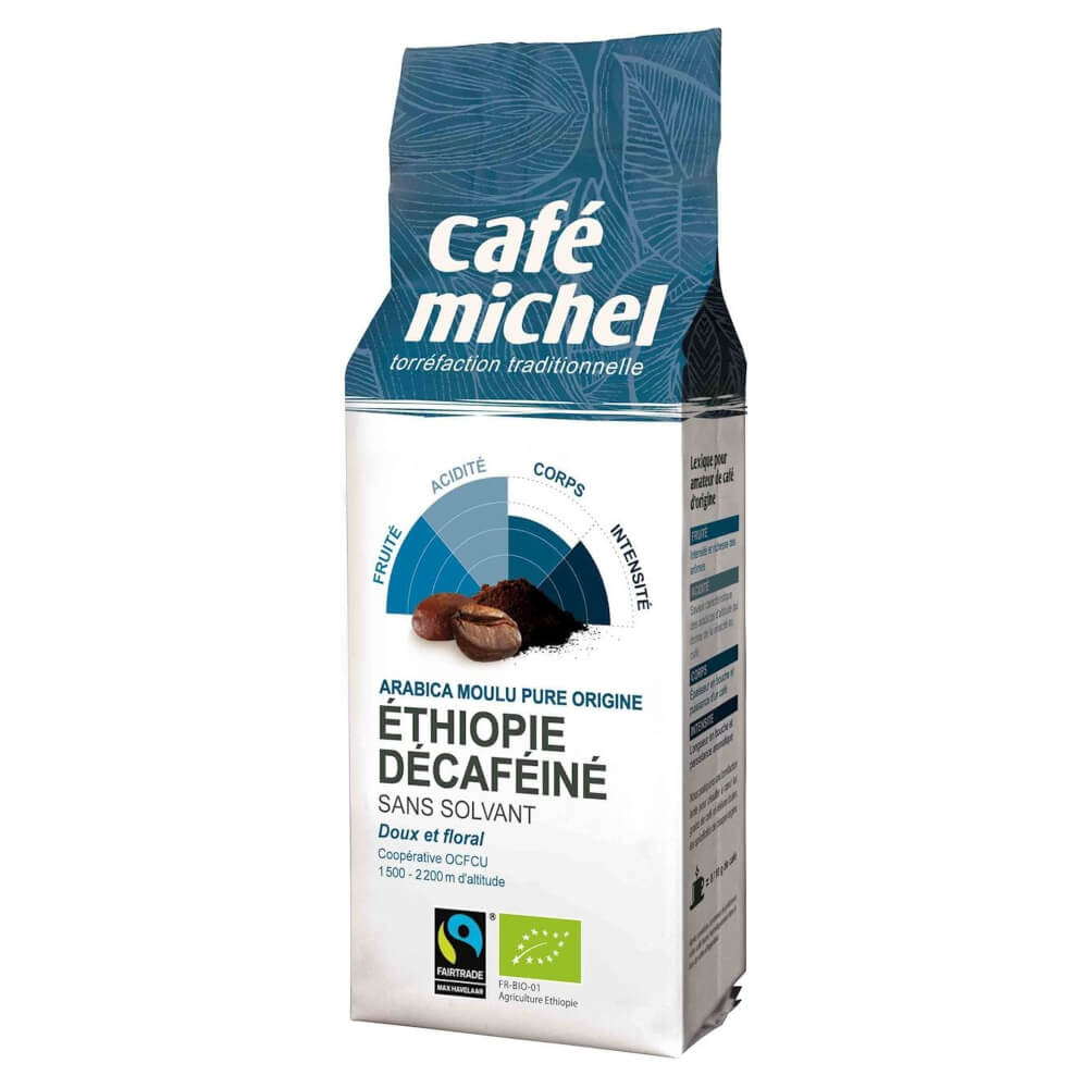 Kawa mielona bezkofeinowa arabica etiopia 250g