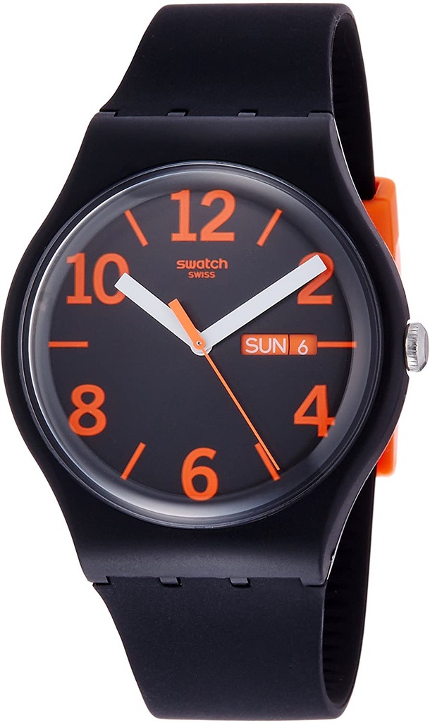 Zegarek SWATCH SUOB723 unisex czarny SWISS MADE