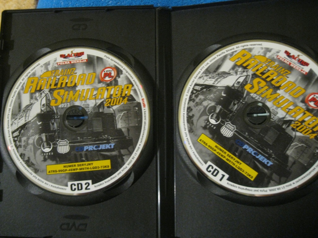 Trainz Railroad Simulator 2004 PL CD-Action