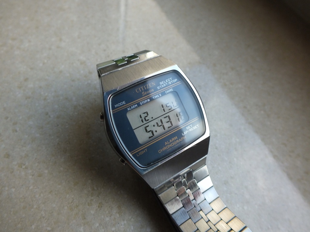 Citizen lcd vintage lata 70/80 jak casio seiko - 7864088294 - oficjalne